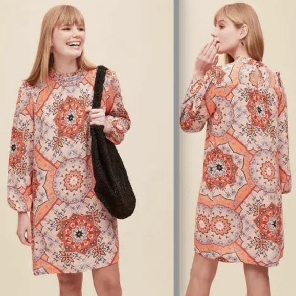 NWT Anthropologie Kachel Fahari Tunic Dress - Picture 2 of 5